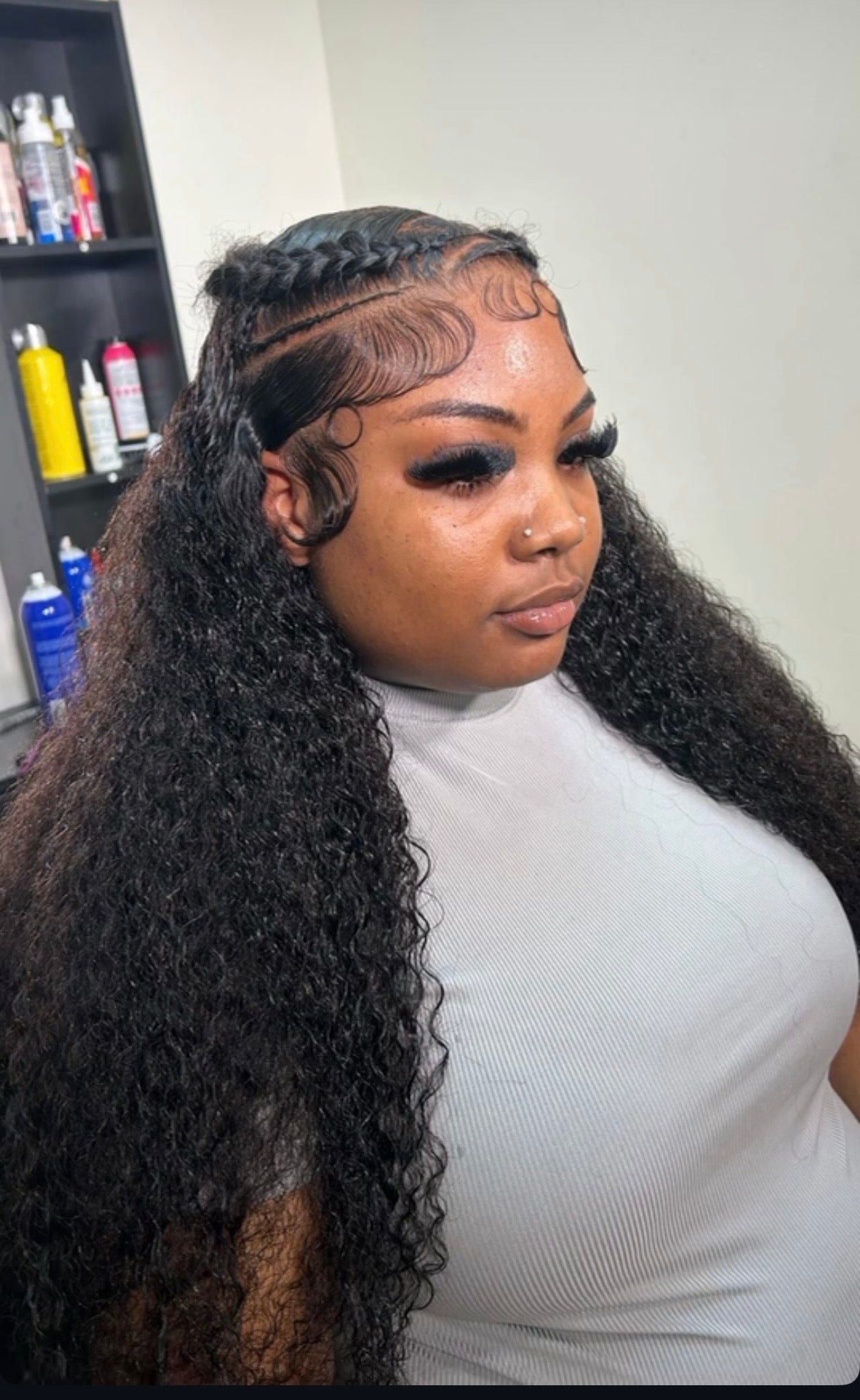 Natural Color 13x6 Full Frontal Wigs